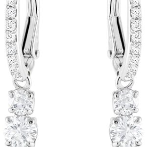 Swarovski Attract Trilogy Crystal Necklace and Earrings Jewelry Collection
